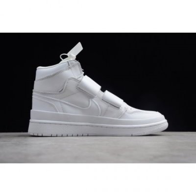 Nike Air Jordan 1 High Double Strap Beyaz Basketbol Ayakkabısı Türkiye - QNVQC4FJ